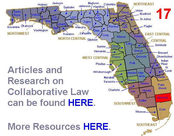 Fort Lauderdale Broward divorce and family law. Collaborative Lawyers, Inc. is an association of independent Florida Collaborative Lawyers,
Collaborative Family Lawyers, and Collaborative Divorce Lawyers